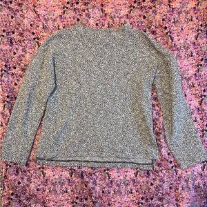 Madewell Black / White Sweater